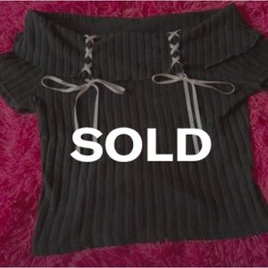 SOLD Off the shoulder top